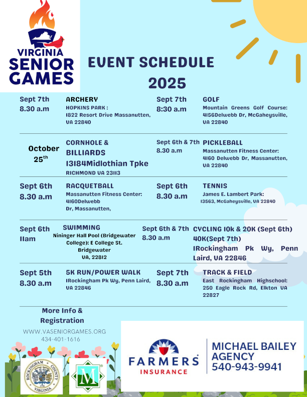 2025 Event Calendar Page 1